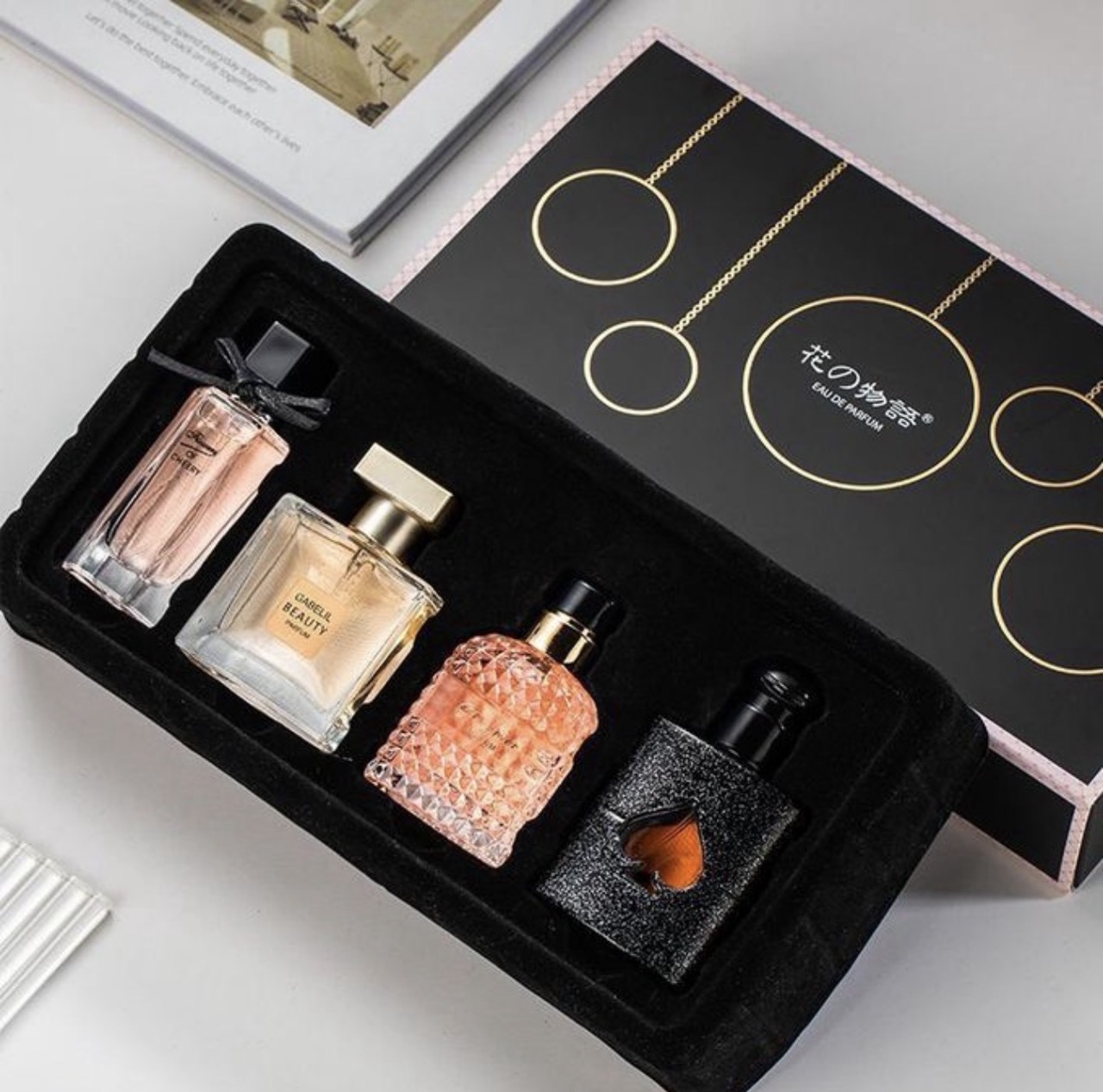 Luxury 4-in-1 eau de parfum gift set - long-lasting fragrance for men & women