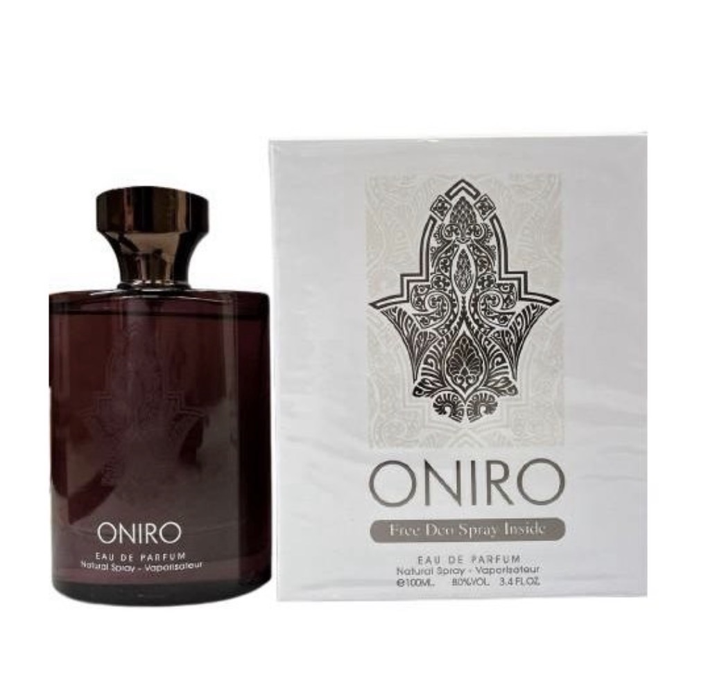 Fragrance world oniro eau de parfum spray - 100ml