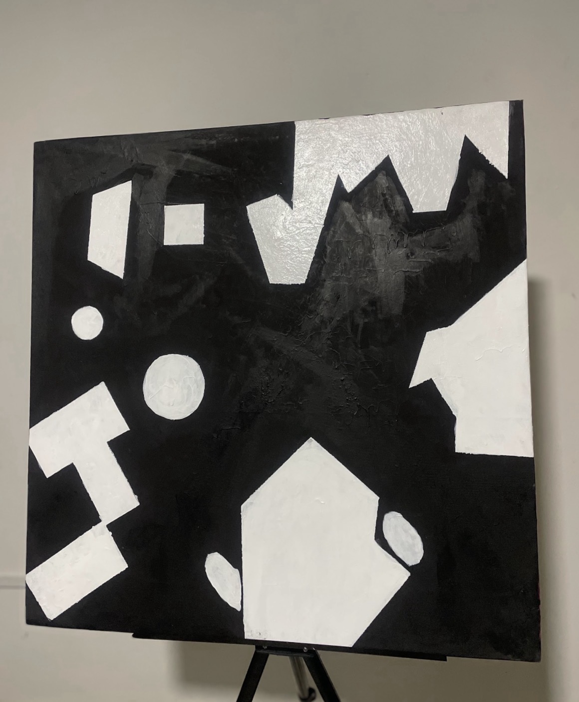 Hand-painted canvas art