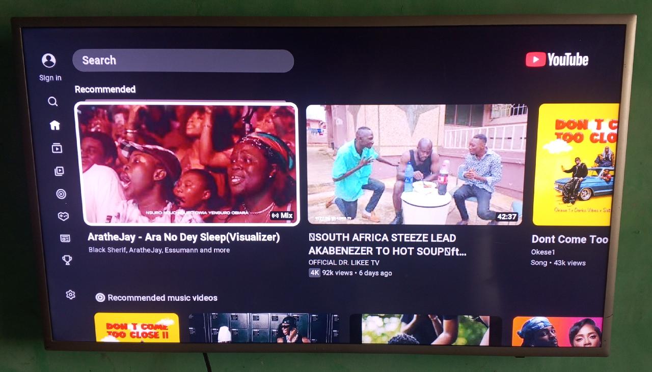 Samsung 48inches android tv