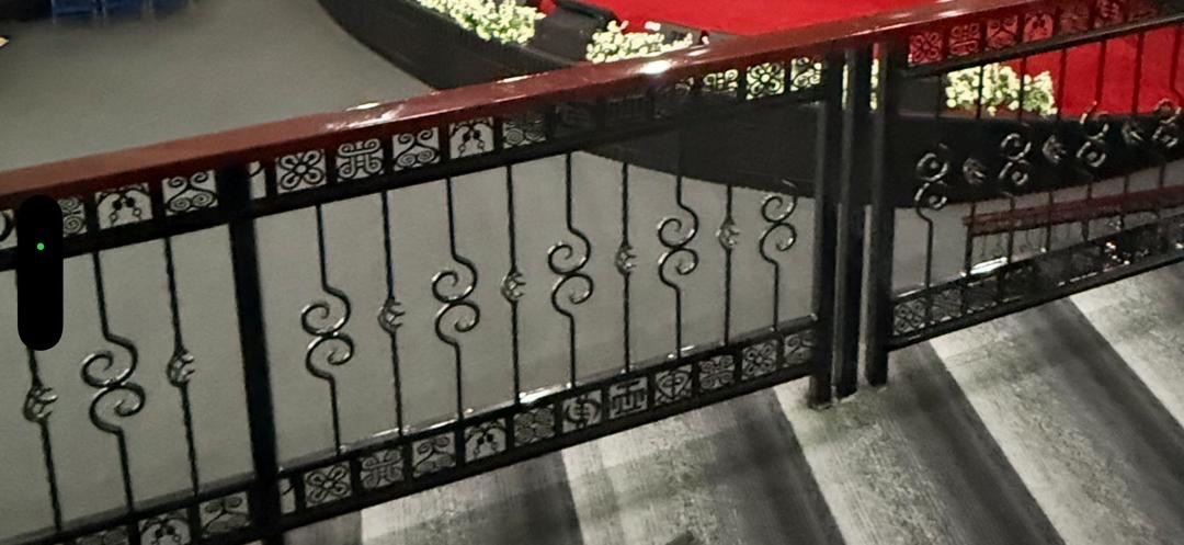 Square pipe side dot designe