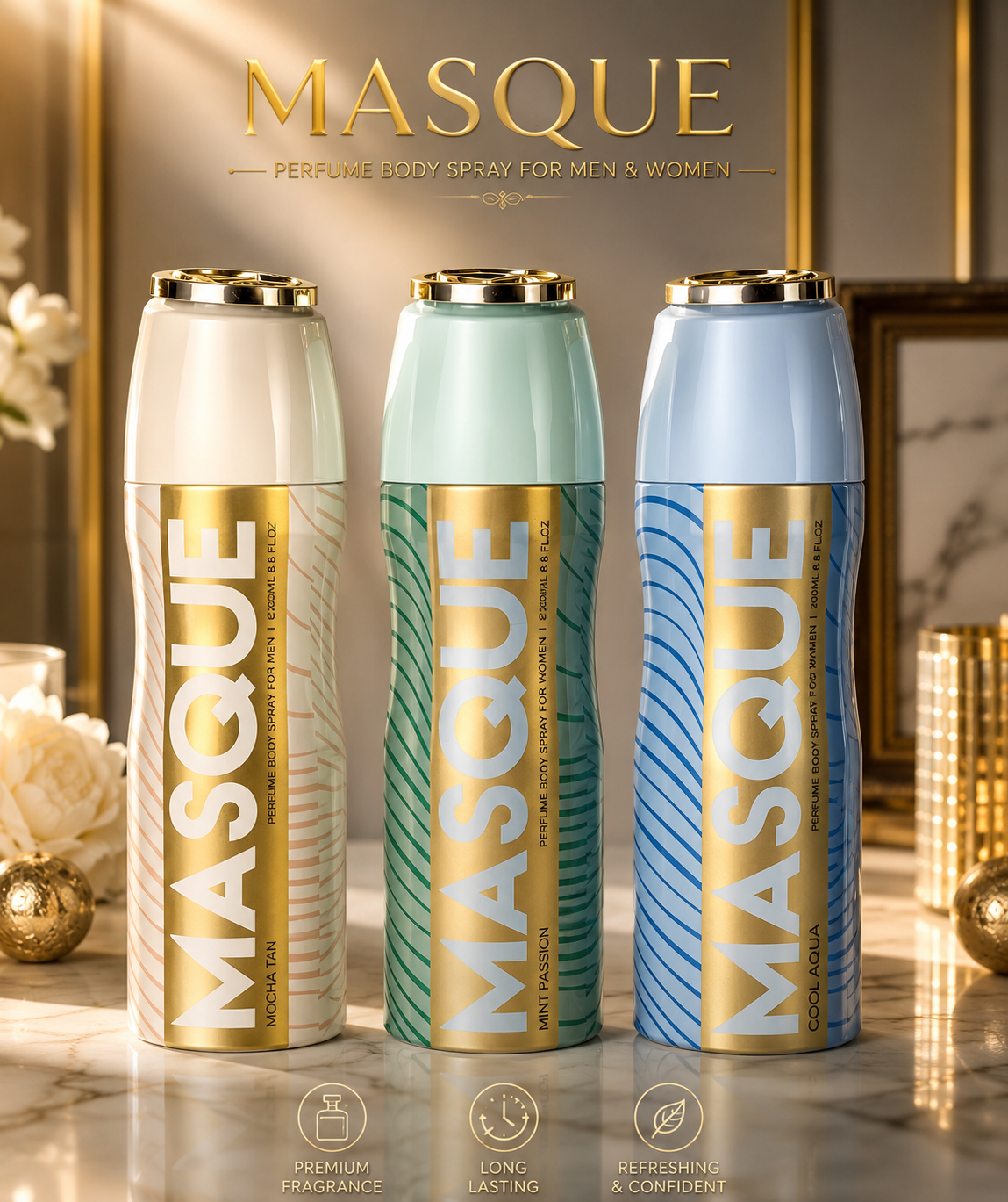 Masque perfume body spray