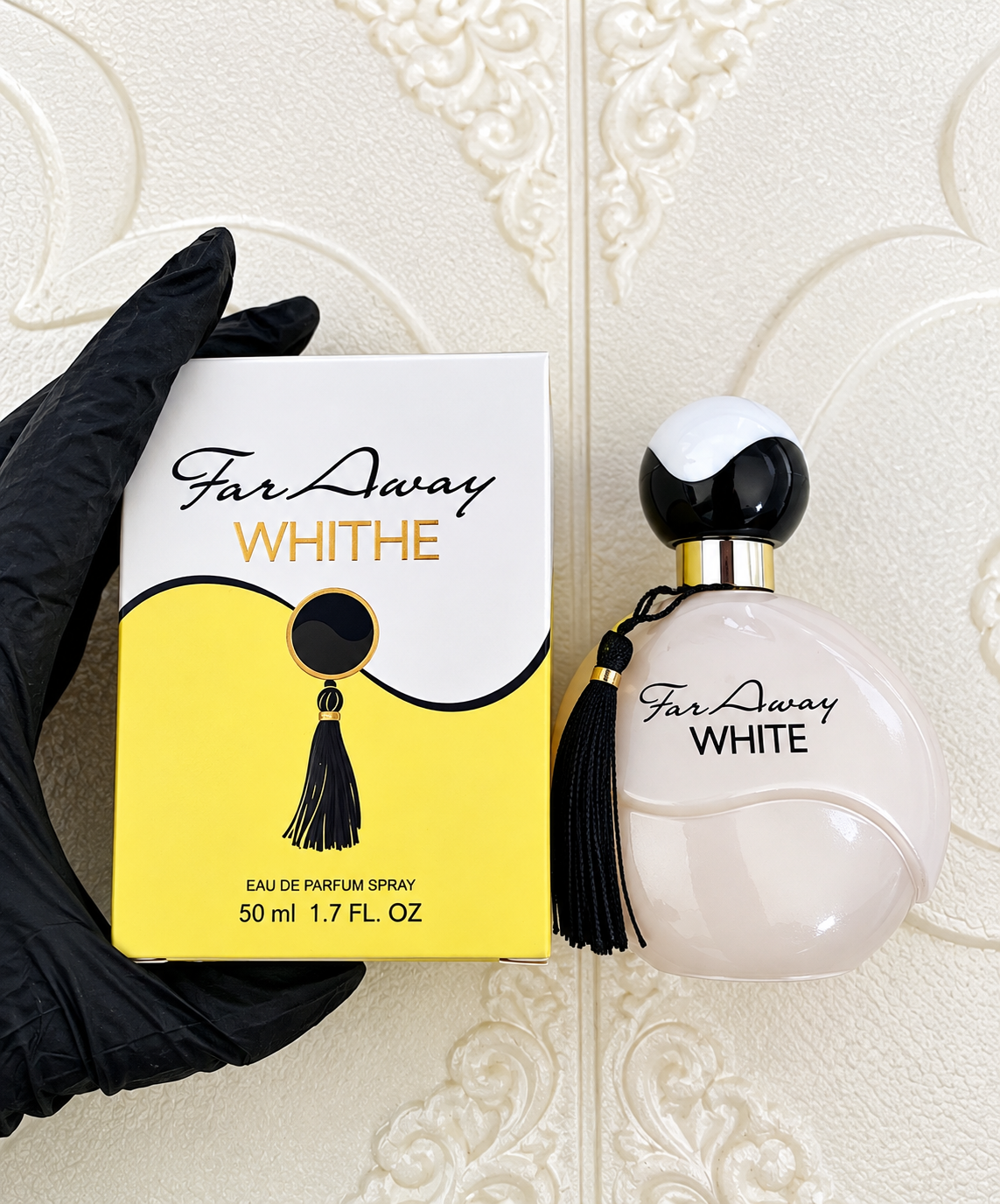 Far away white