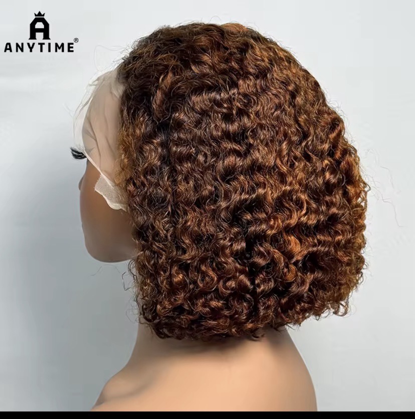10 inches water wave 100% human hair