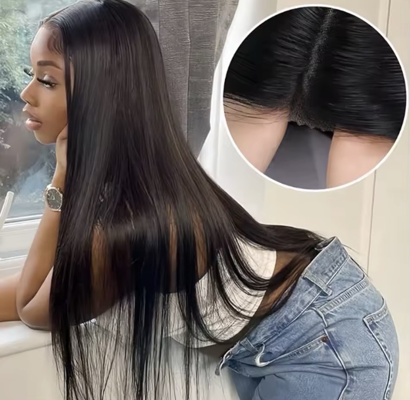 20 inches 4*4 closure wig unit 100% human hair