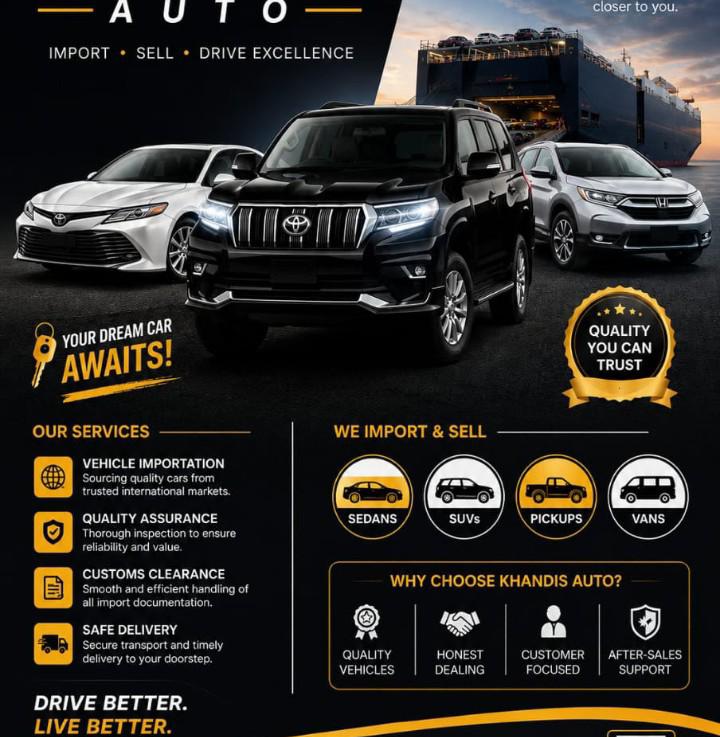 Import and sell cars( used, new & accident)