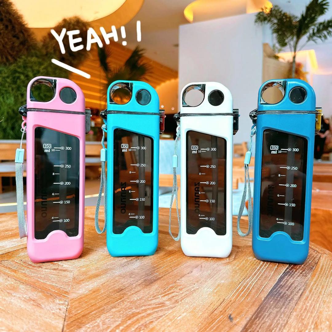 Zannuo 350ml sports water bottle