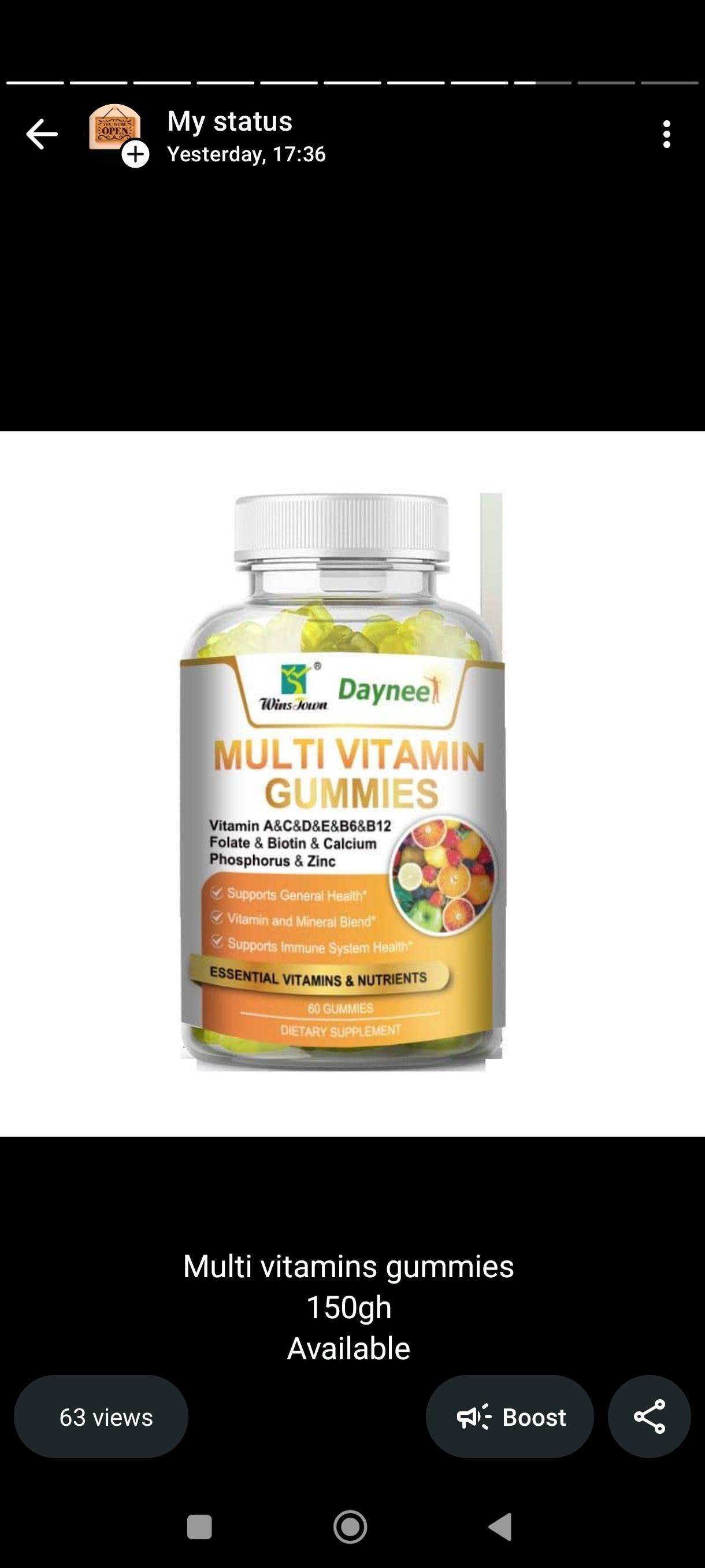 Multivitamins gummies