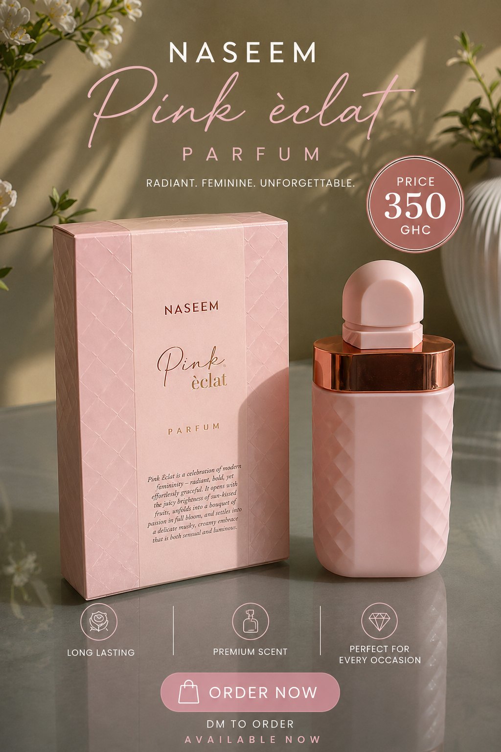 Èclat pink parfum