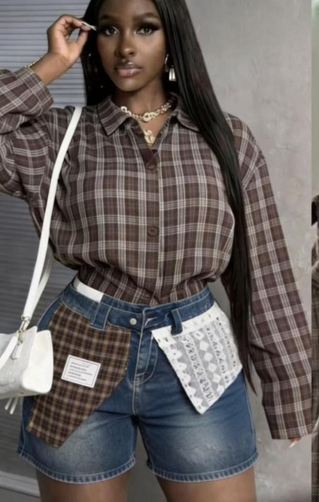 Ladies top and down chic