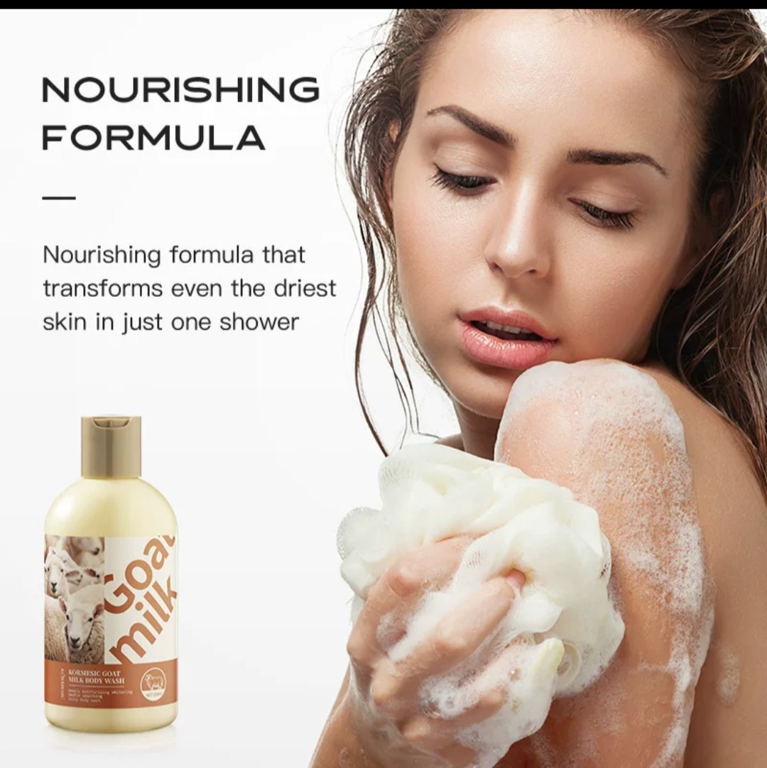 Goat milk shawer gel
