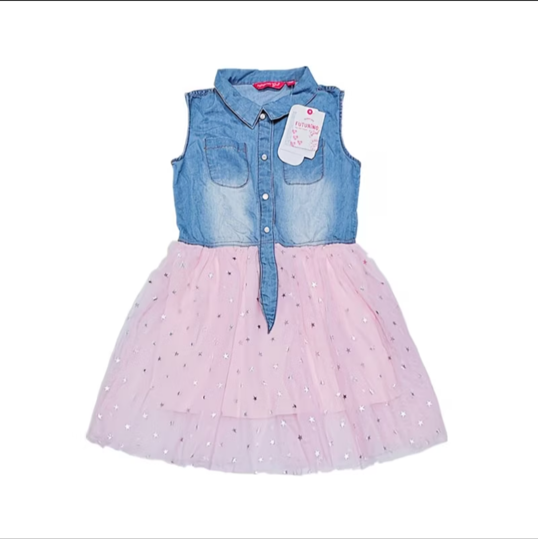Babies girls denim dress