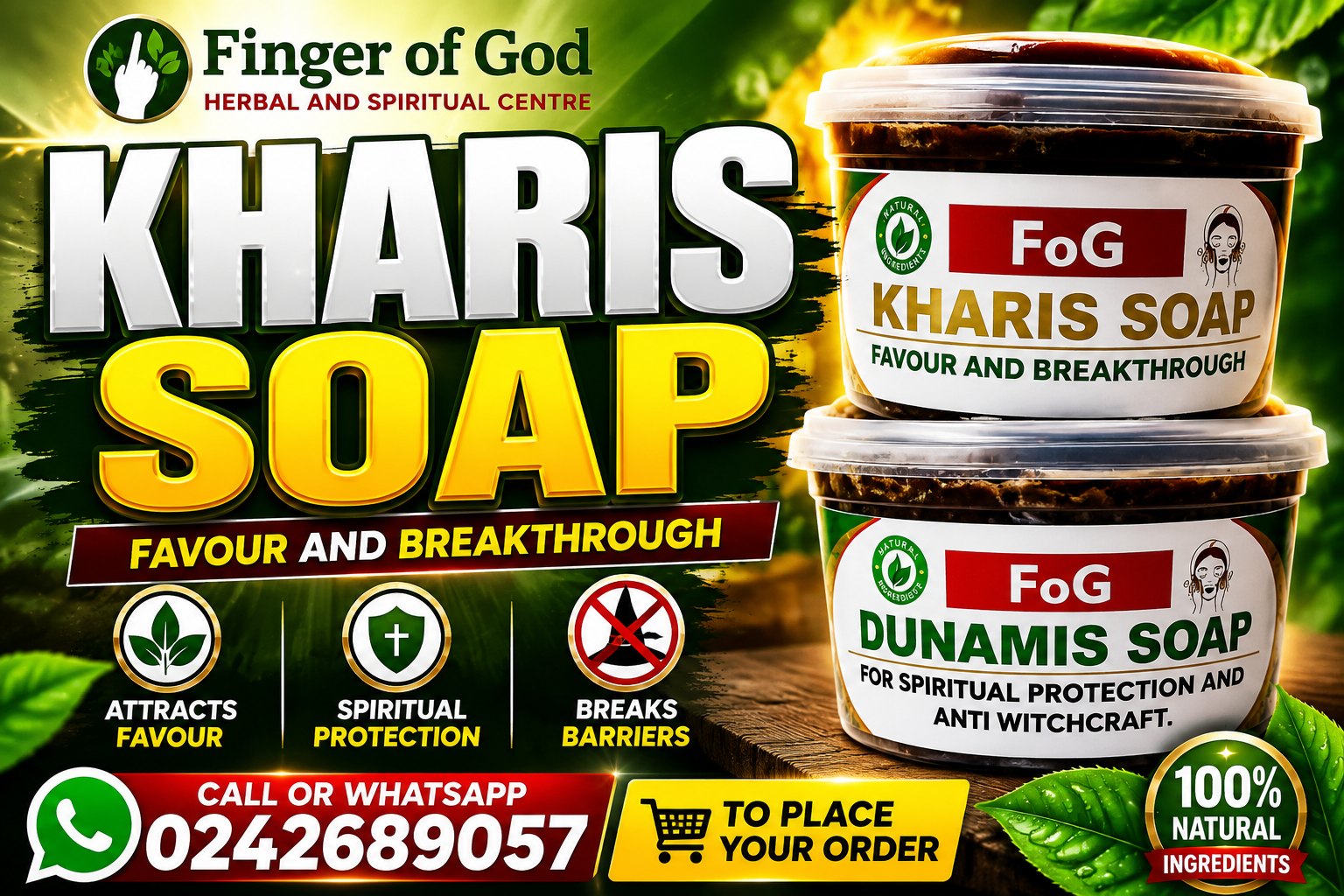 Dunamis and kharis soap