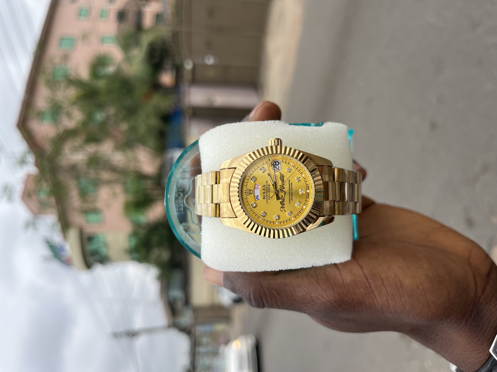 Customized watch with name