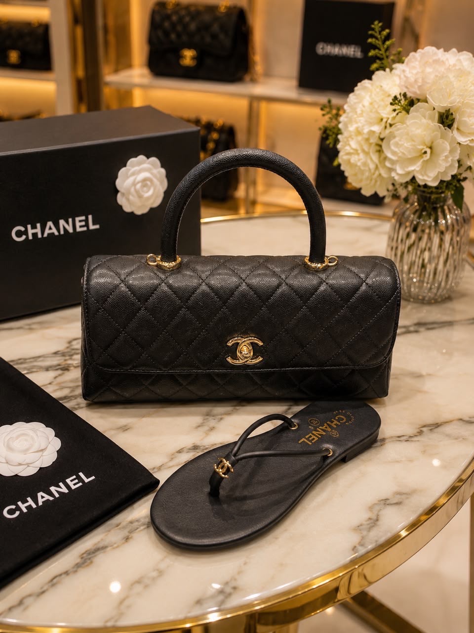 Chanel horizontal kelly bag