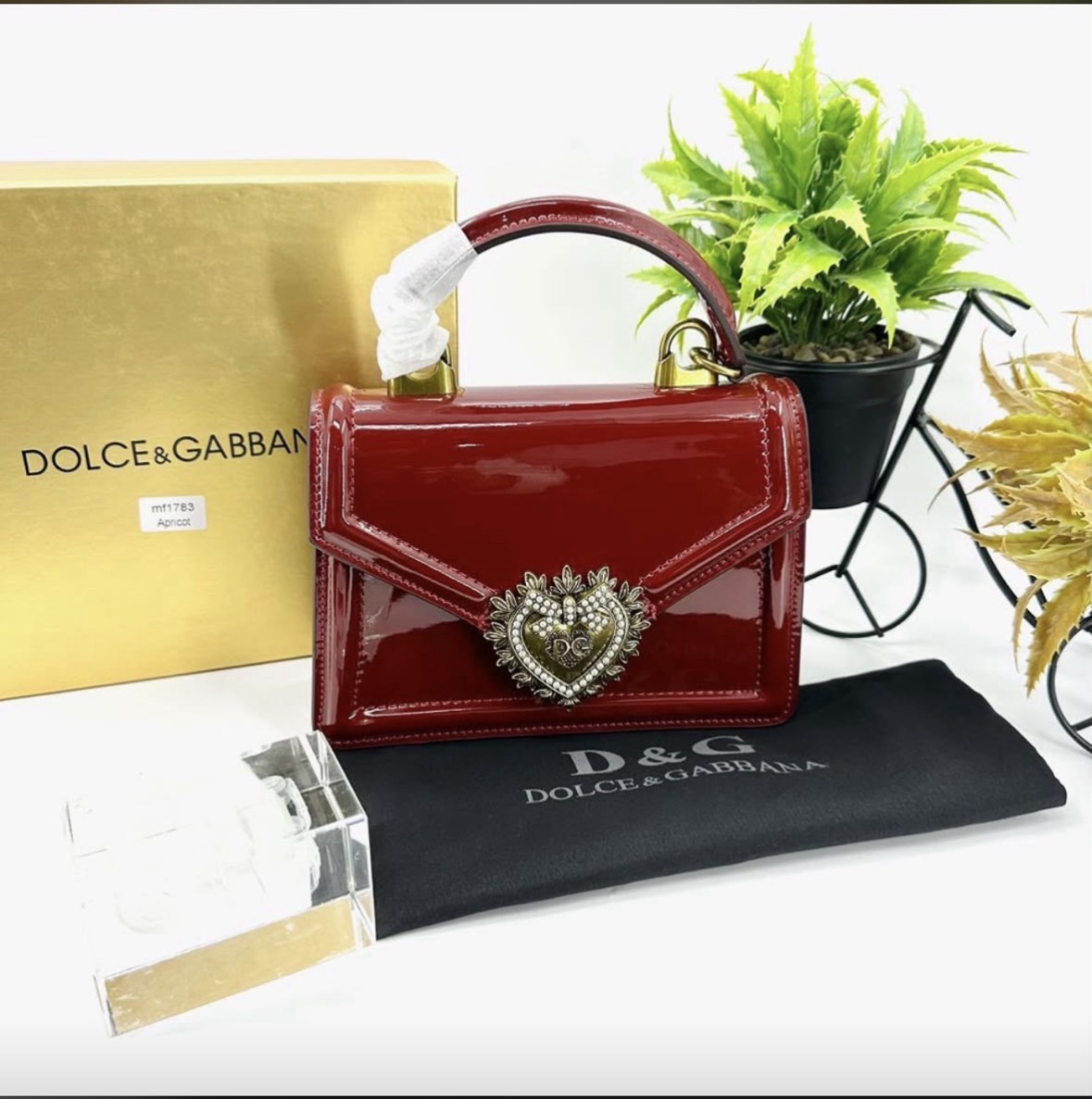 Dolce & gabbanadevotion top-handle bag.