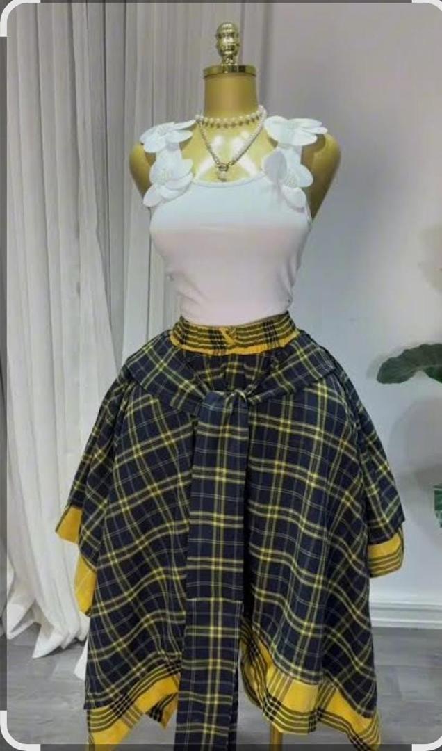 Handkerchief skirt for a gorgeous woman