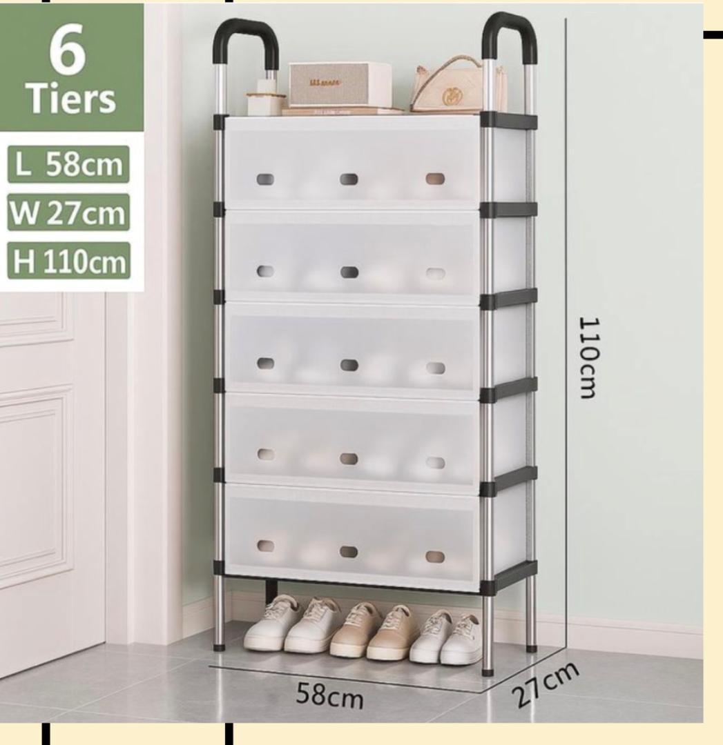 Dustproof shoe rack