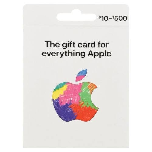 Apple gift card
