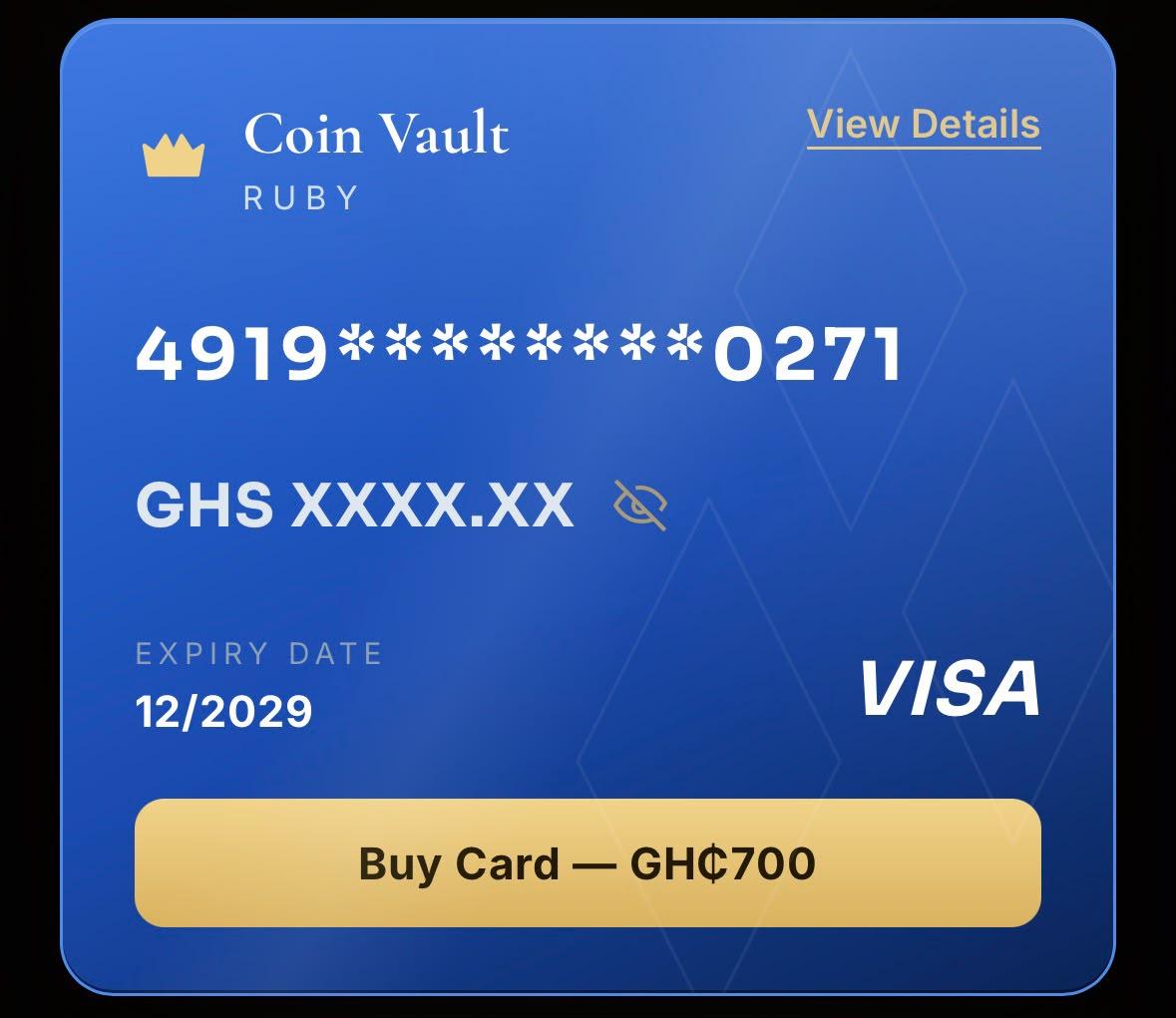 Coin vault ruby