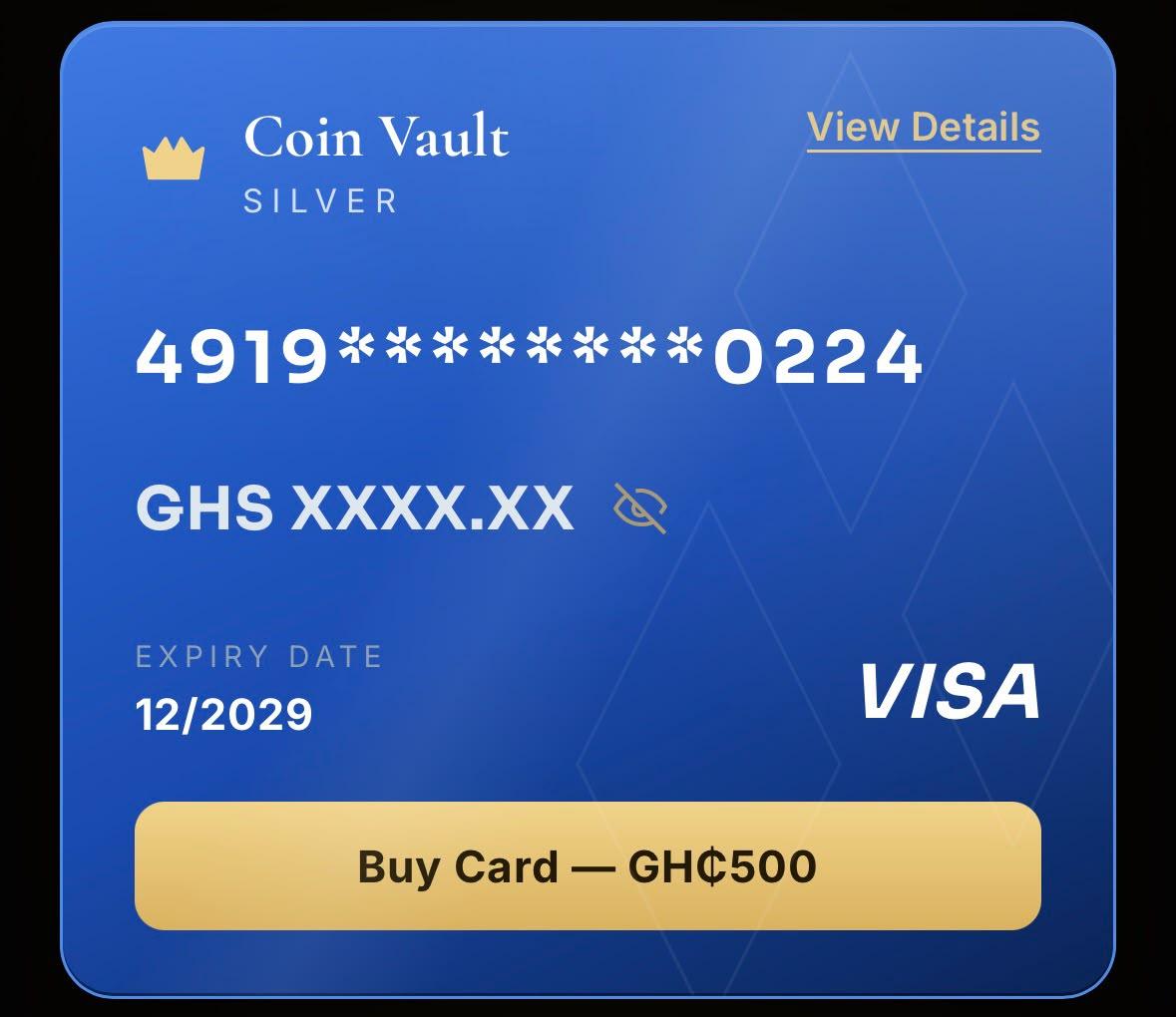 Coin vault silver
