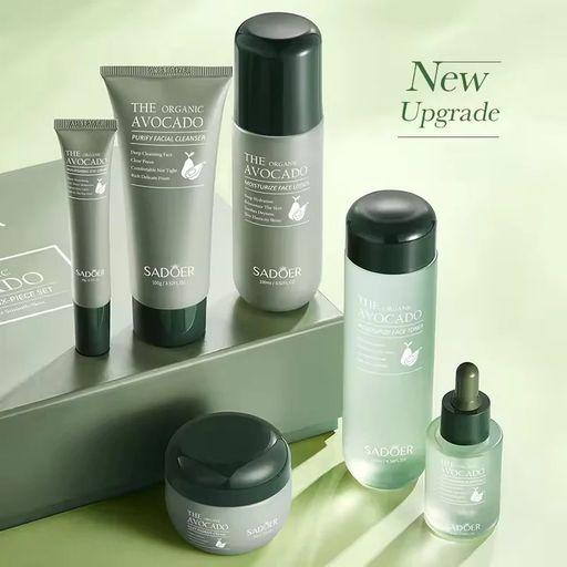 Sadöer organic avocado 6-piece skincare set