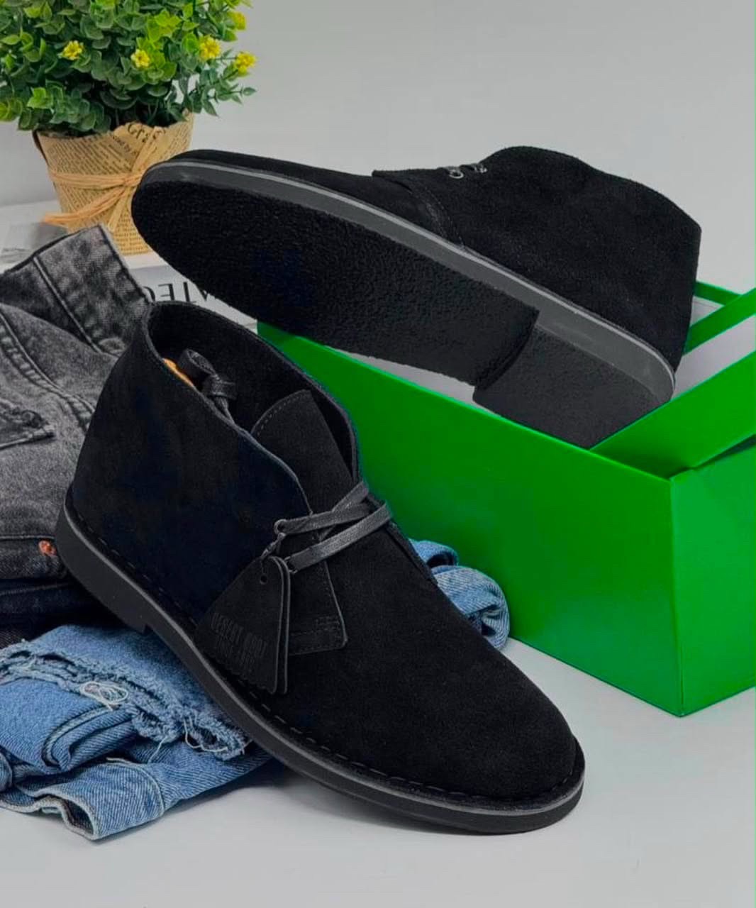 Desert boot (black)