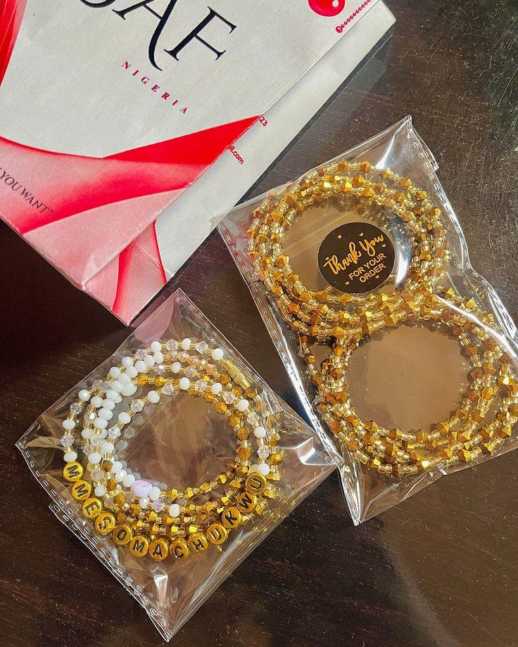 Customize waist beads