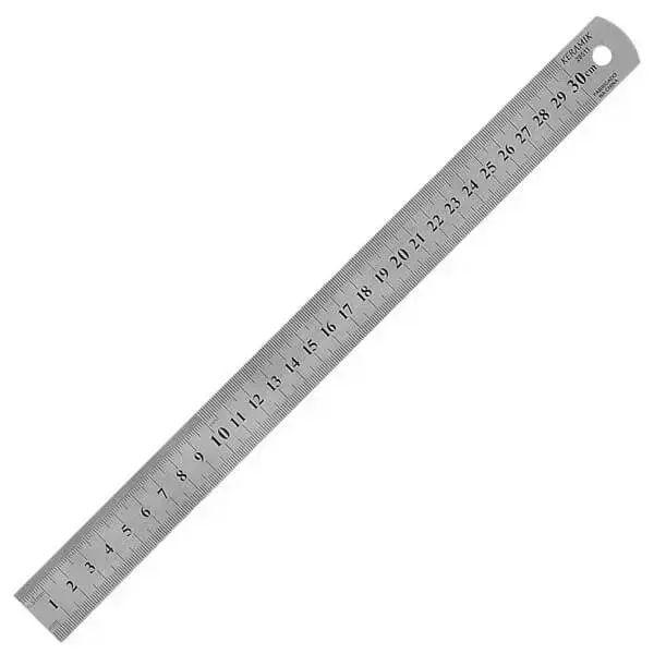 Metal long rule