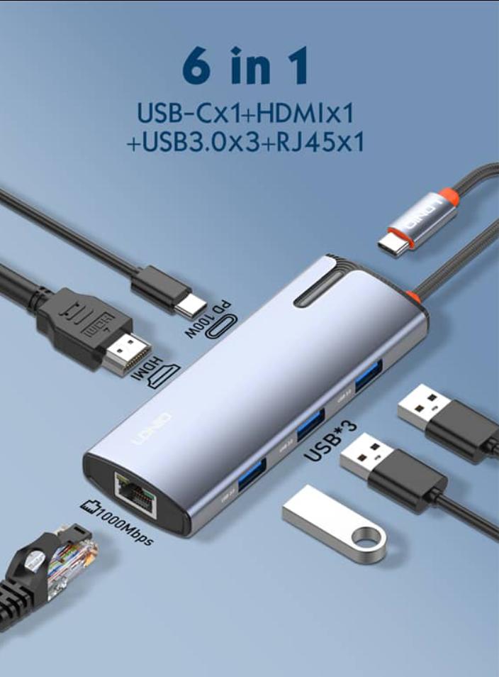 Type c to hdtv 6in1 ds-16h