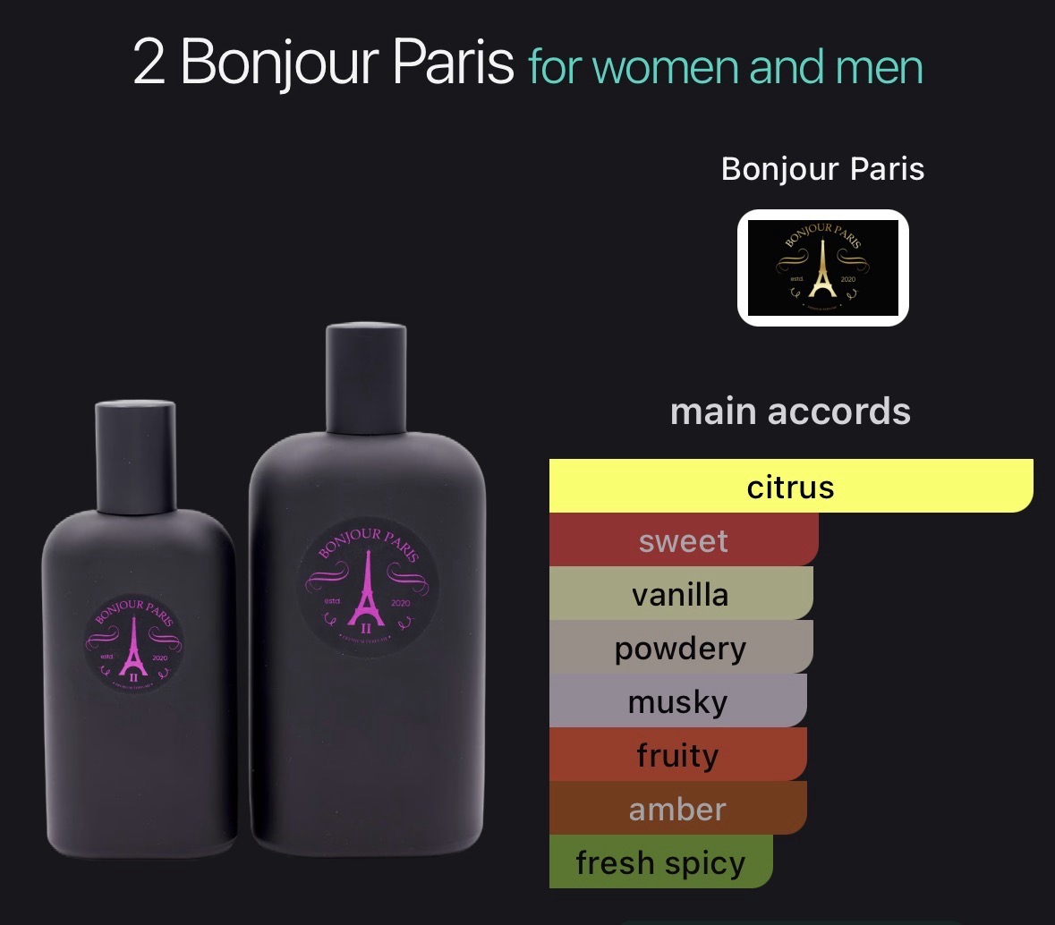 Bonjour paris no. 2 & 4(price for each)