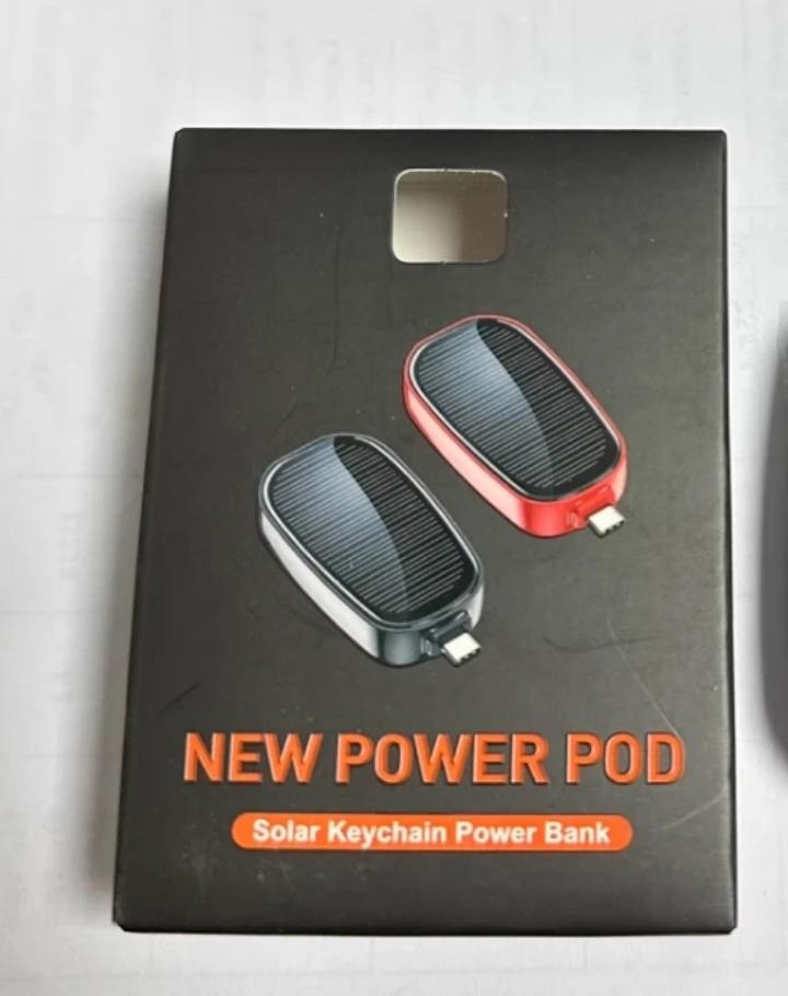 Emergency solar power bank