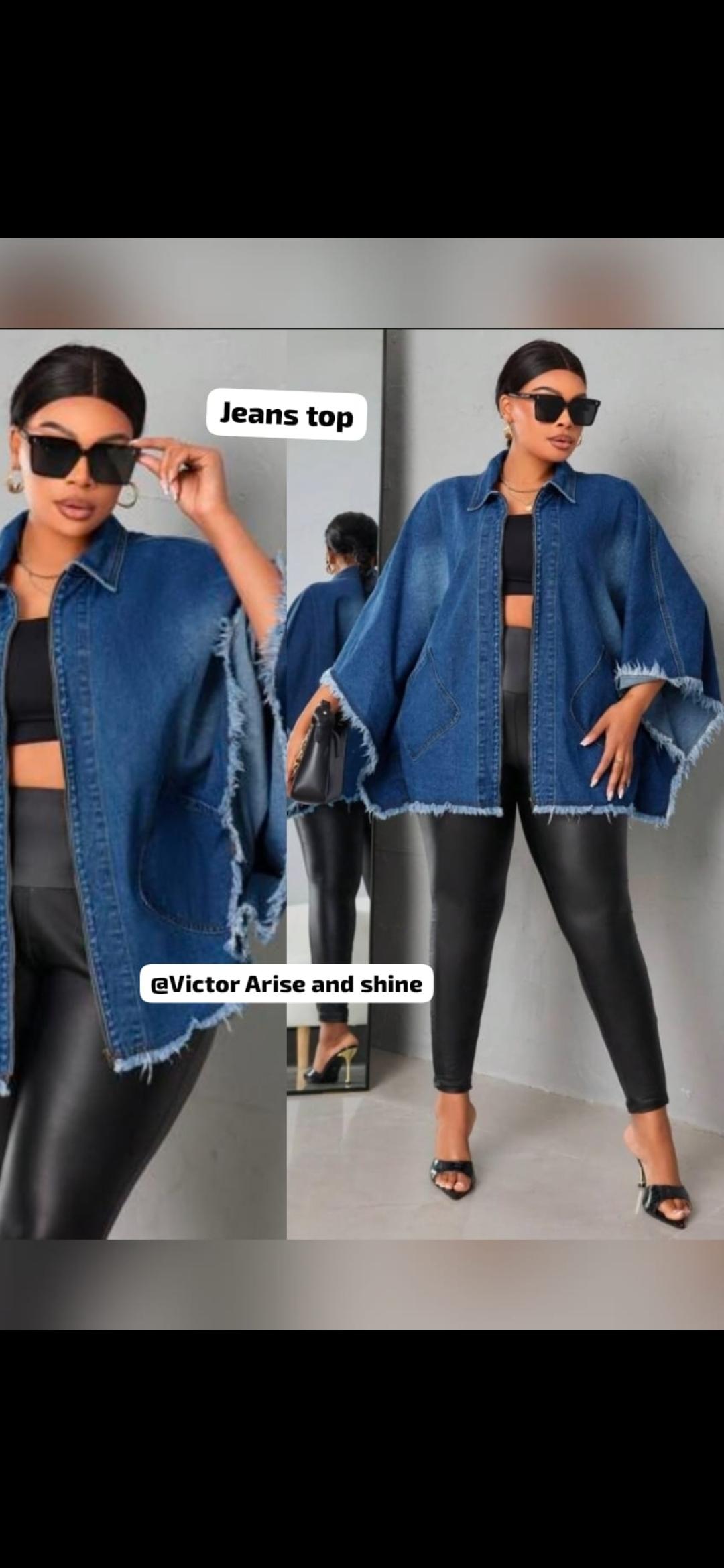Ladies jean top