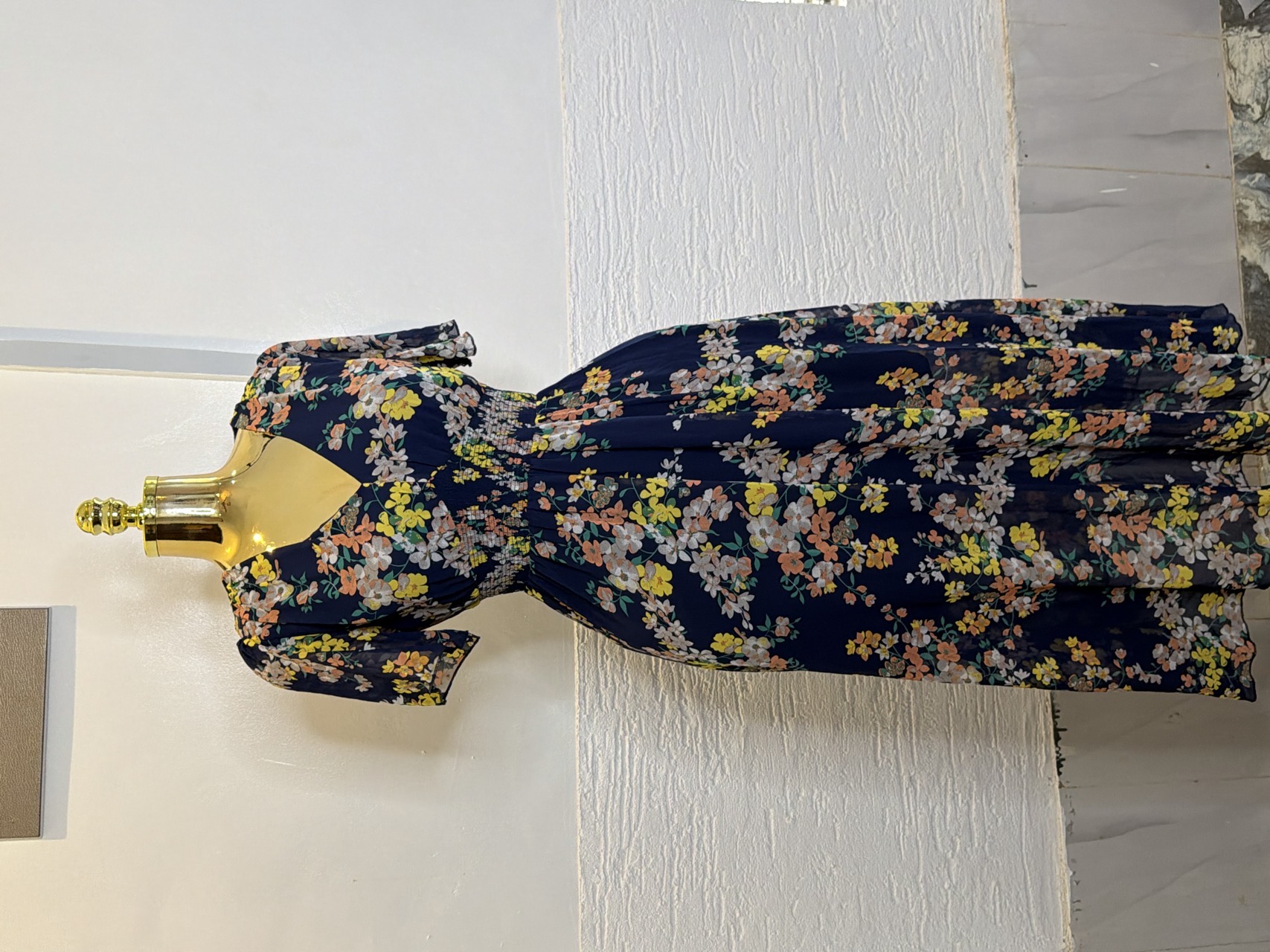 Floral long dress uk size 8