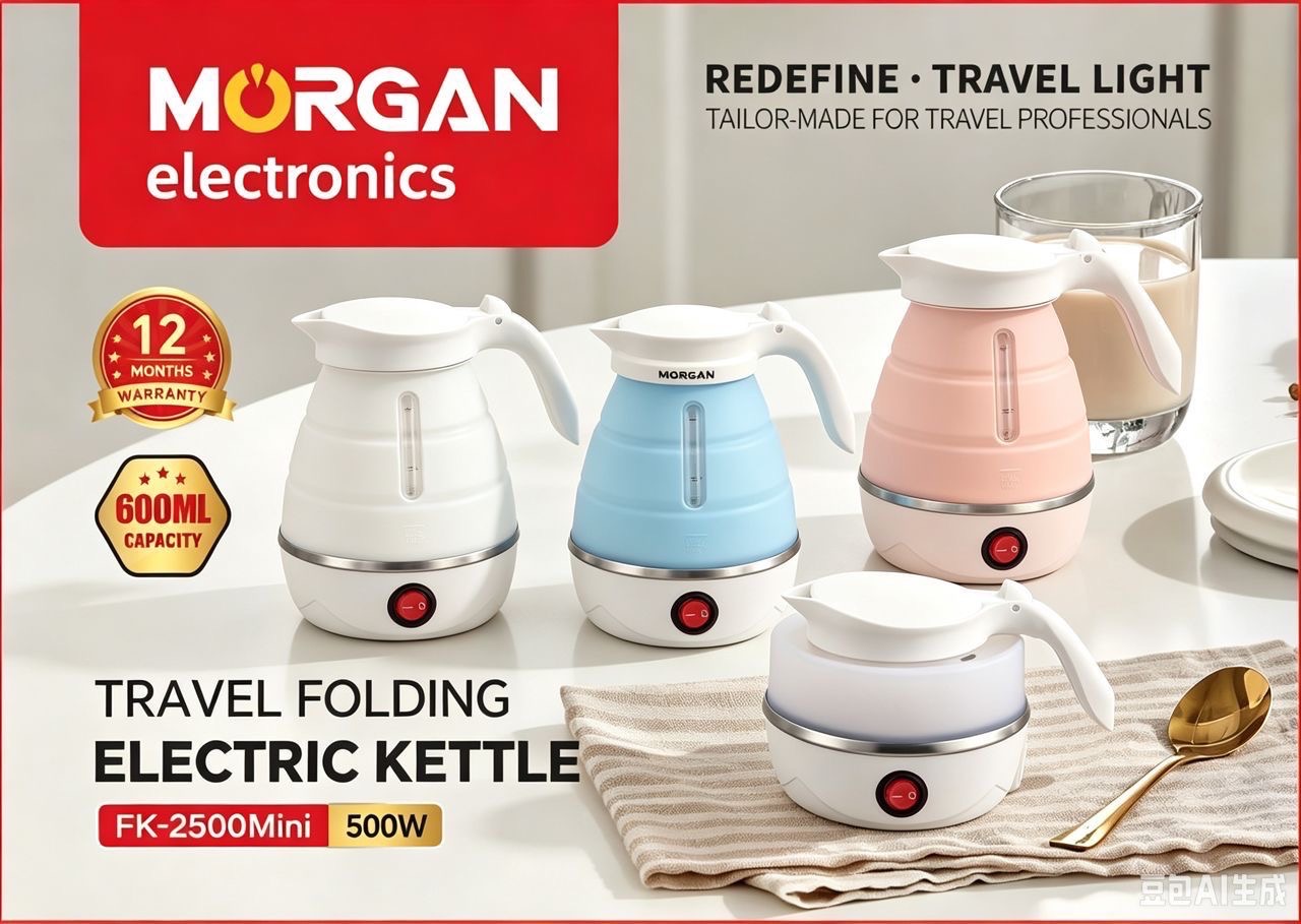 Morgan foldable kettle