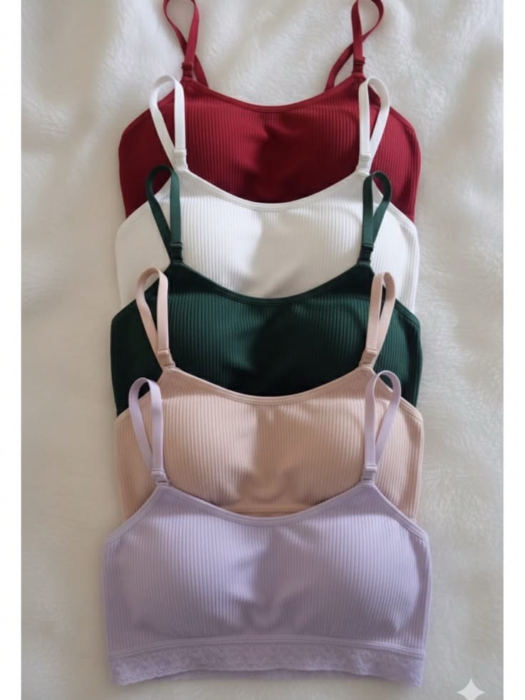 Backless camisole wrap bra