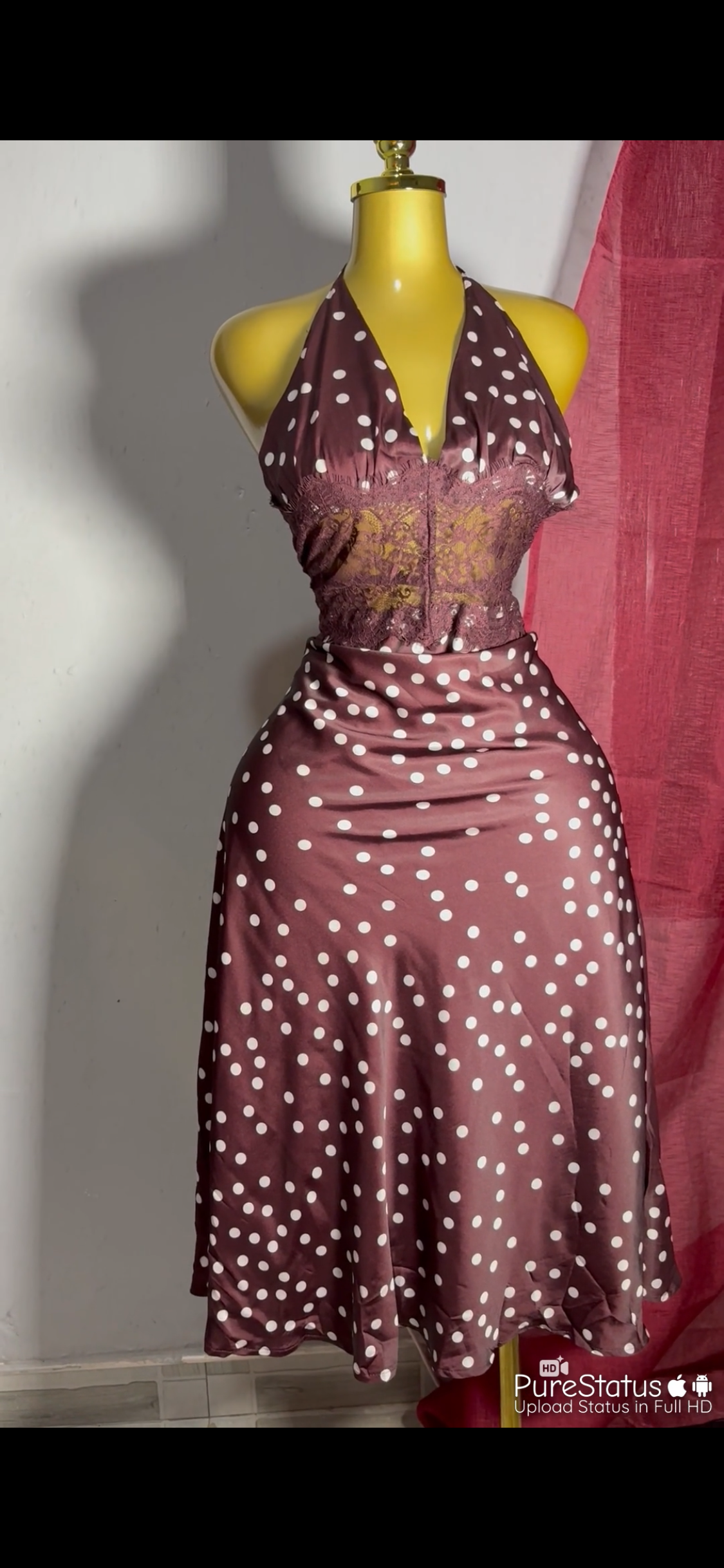 Bare back dress