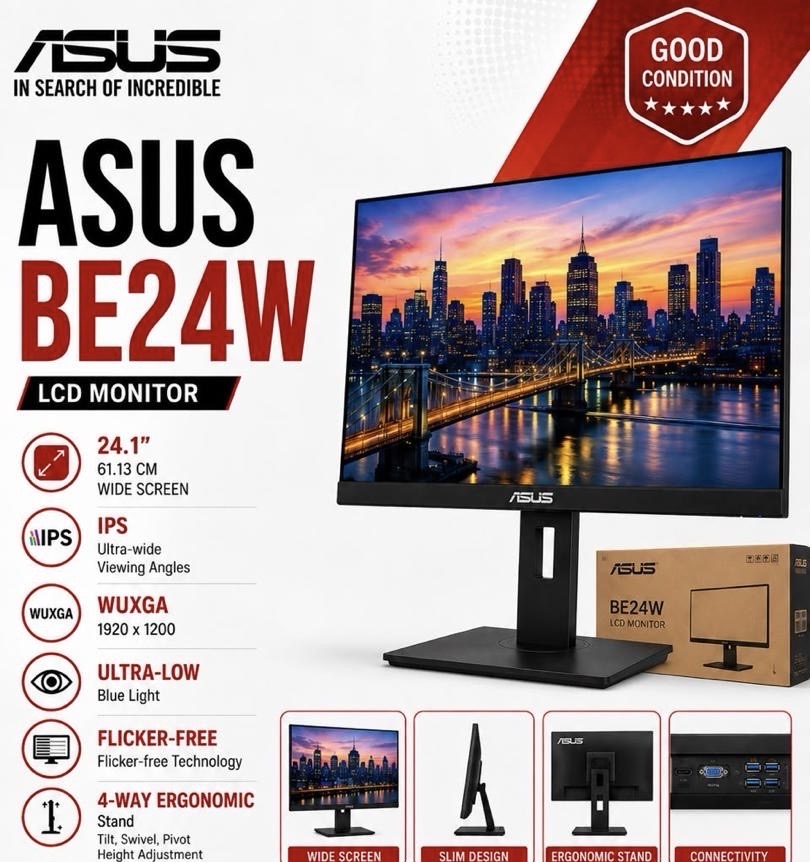 Asus be24wlcd monitor