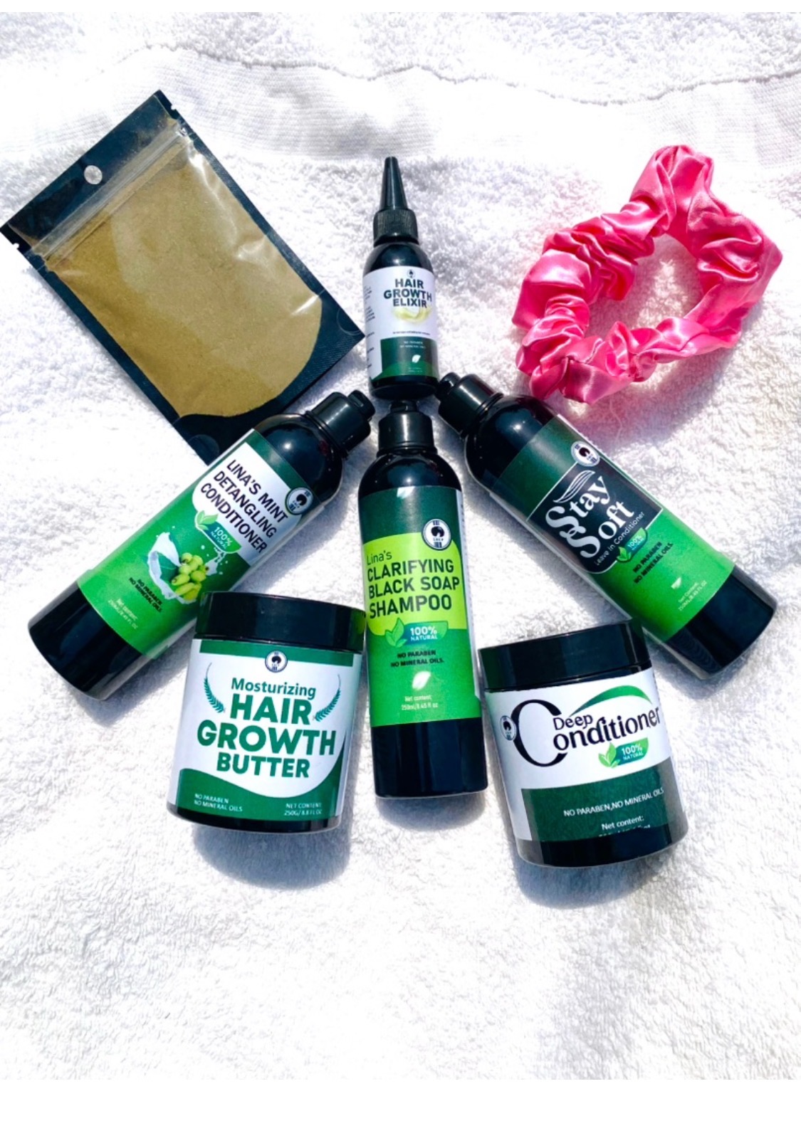 Lina’s essentials hair product