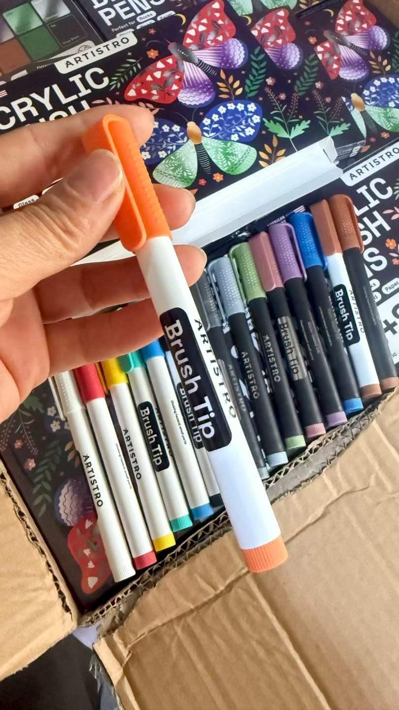 Kids educational materials for painting and creative arts