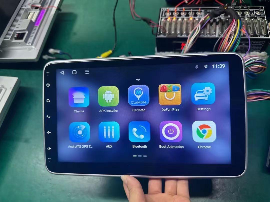 Car android radio multimedia player with iphone carplay android auto