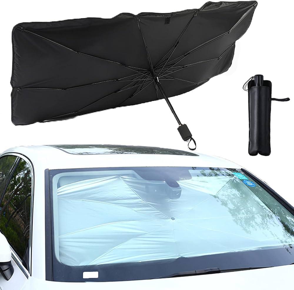 Car windshield umbrella dashboard protector