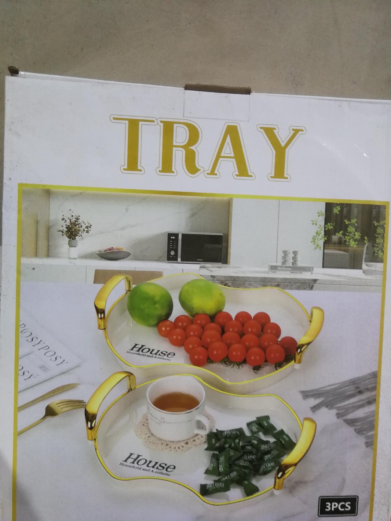 Glass tray