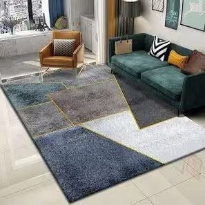 Modern living room carpet