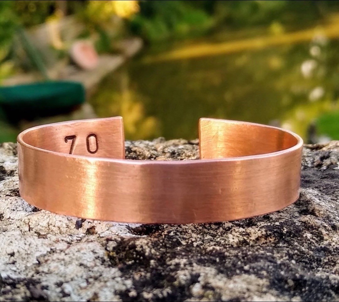 Pure copper bracelet