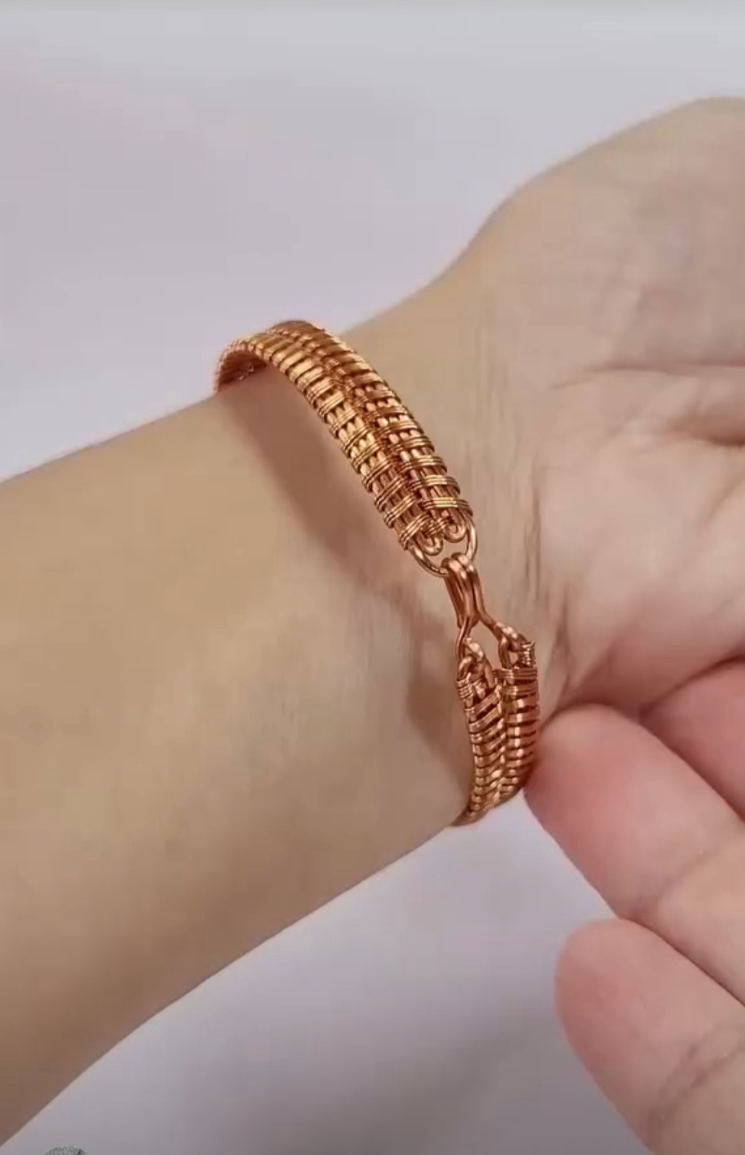 Handmade pure copper bracelet