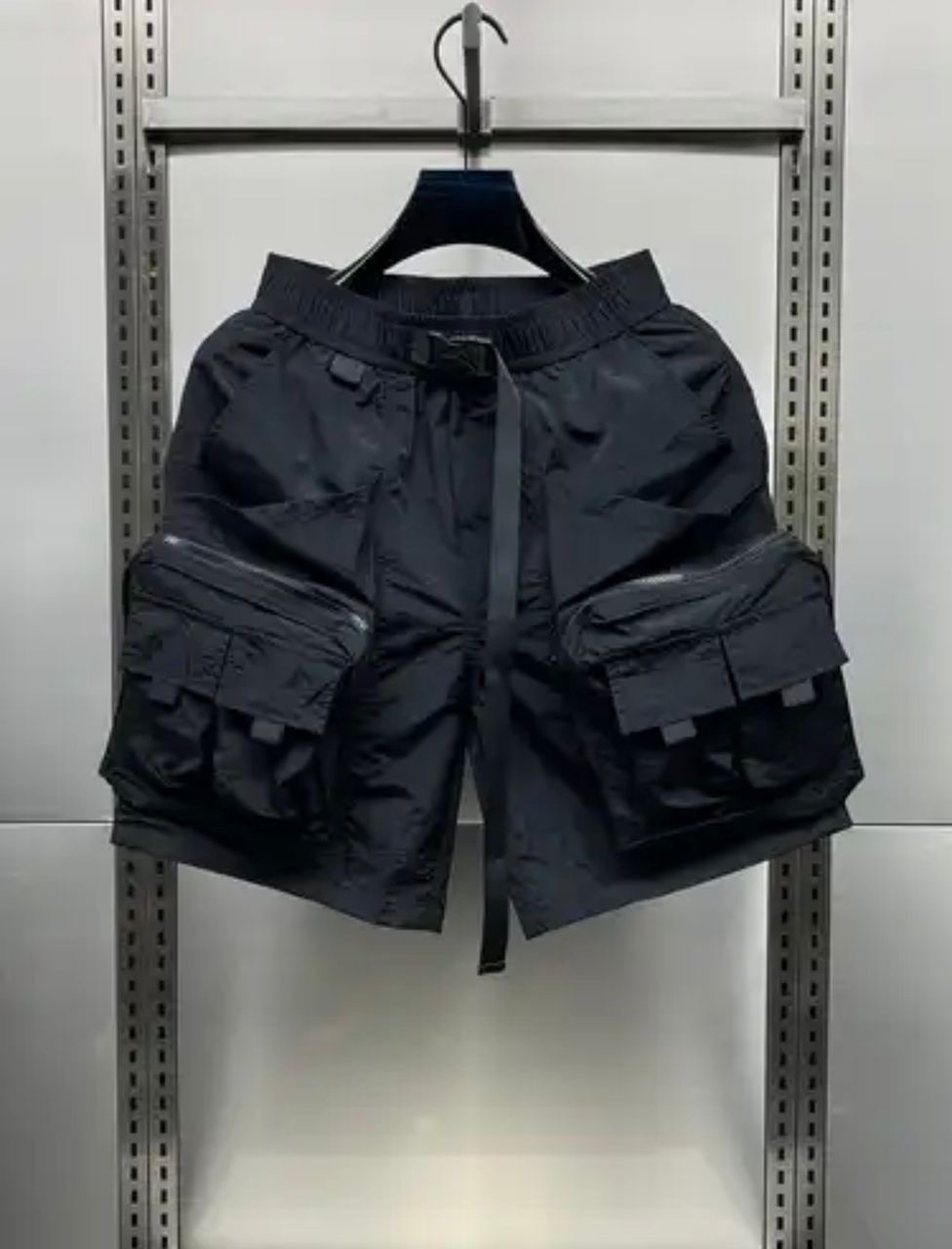 All black shorts