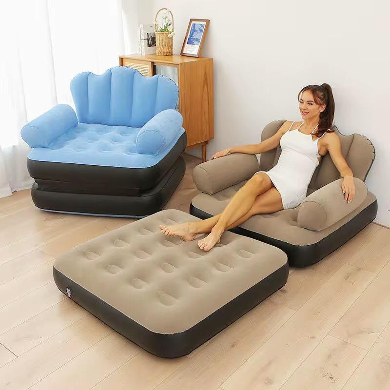 Inflatable couch sofa