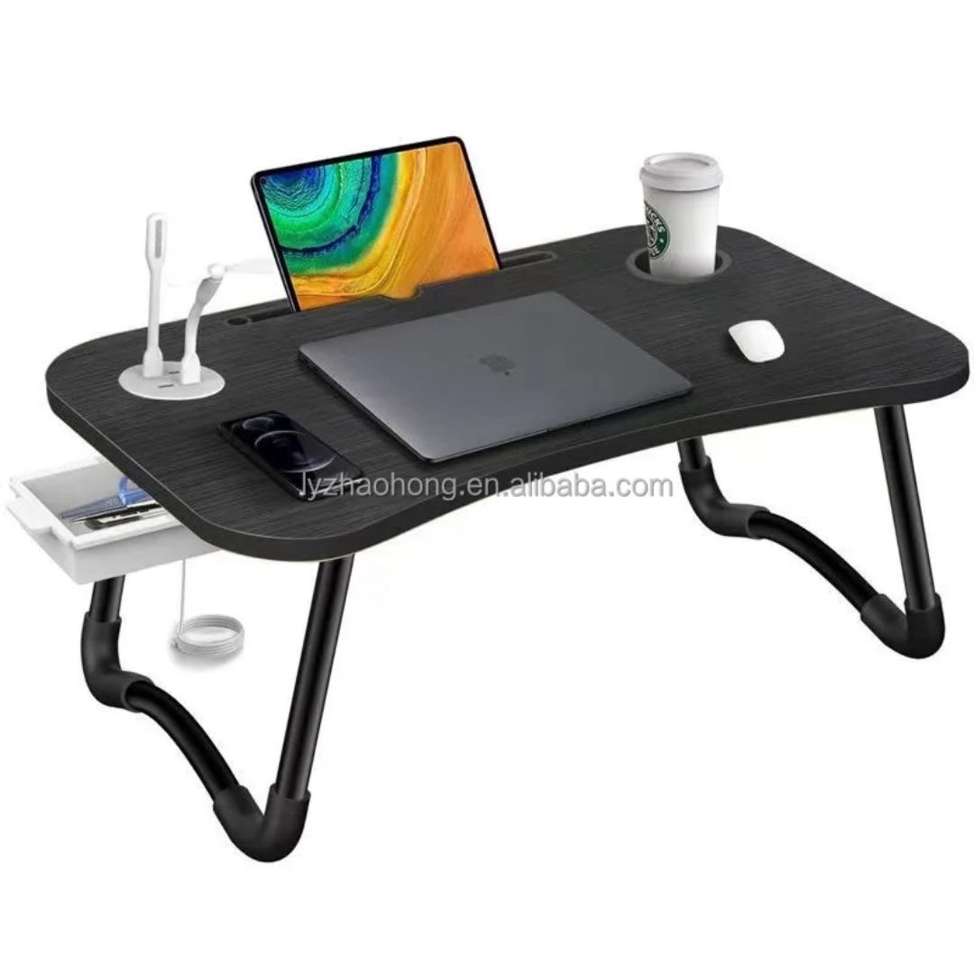 Study table with cable