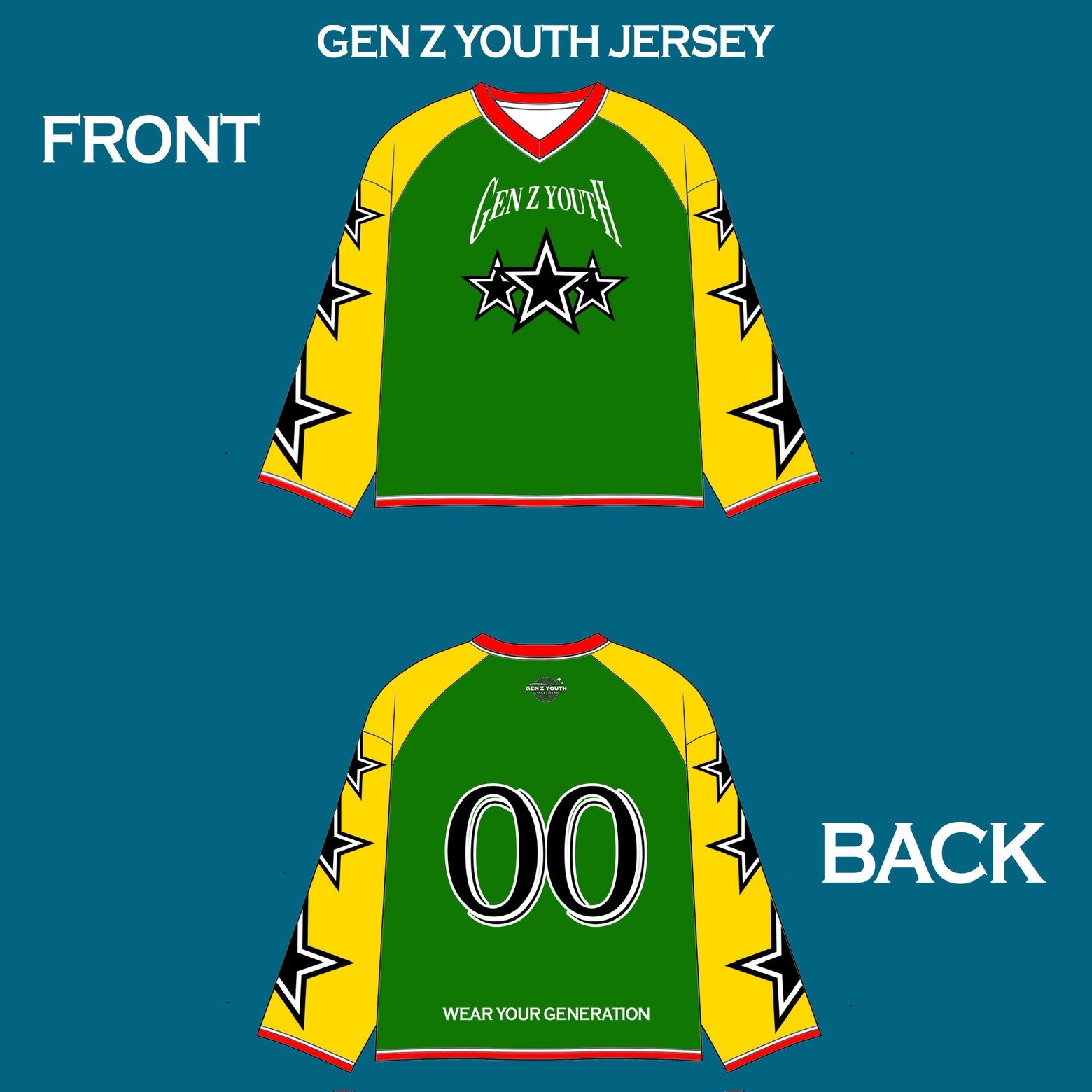 Gen z long jersey